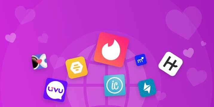 国別の人気マッチングアプリ