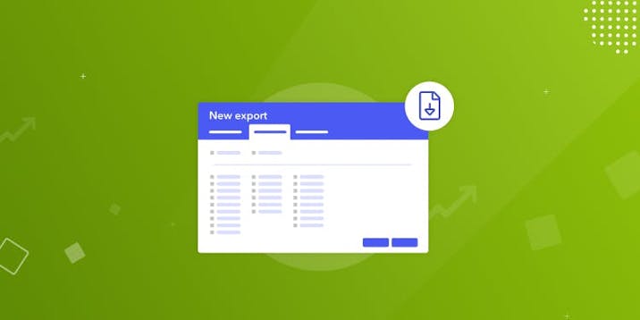 新しいエクスポートシステムを発見し、レポートをカスタマイズしてください！