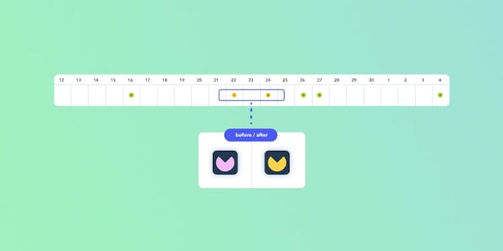 경쟁 앱의 A/B 테스트를 분석하십시오.