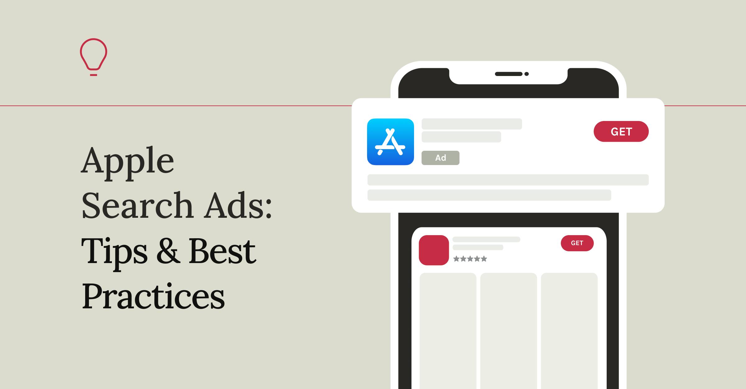 Apple Search Ads: Tips & Best Practices - AppTweak