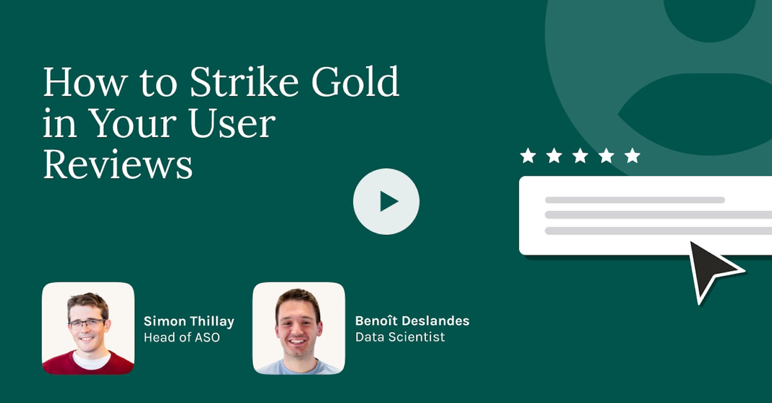 How to Strike Gold in Your User Reviews