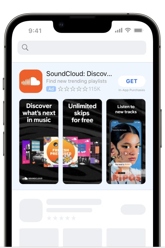 Image - Screenshot CPPs - Soundcloud case study