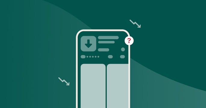 アプリのオーガニックダウンロード数が減少している理由（iOS & Google Play）