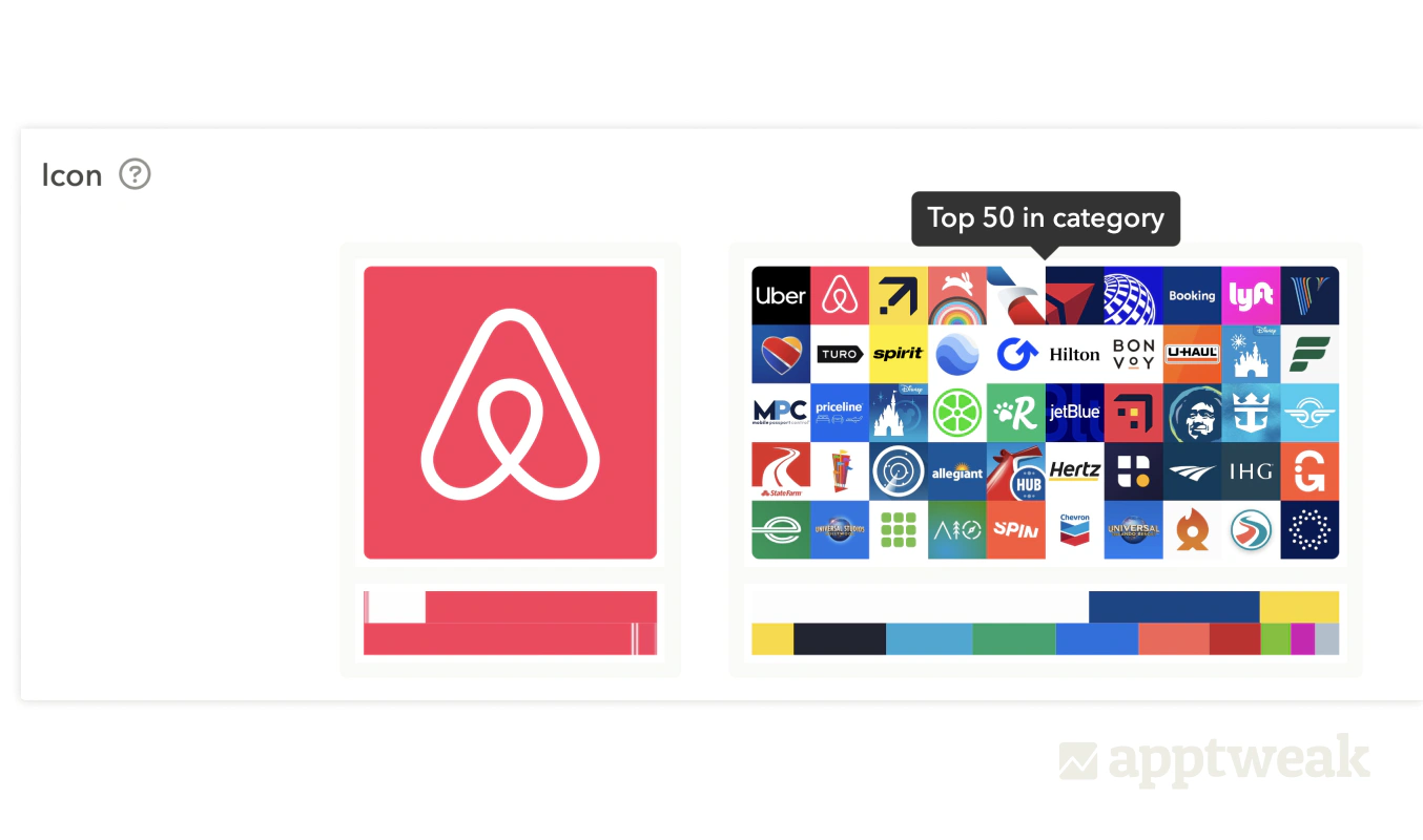 App Icon Color Palette Analysis by App Store Categories