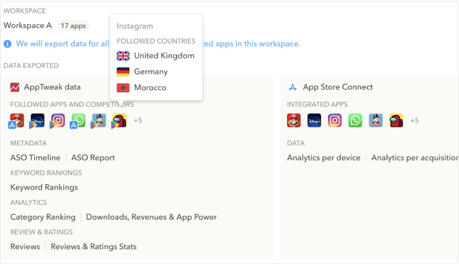 Automated Exports - Auto-sync, no code required