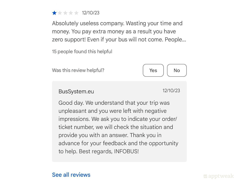 Recognize the problem highlighted by the reviewer. Extend a professional apology to reassure them that their feedback is valued. Follow this up by providing clear, easy-to-follow guidance on how they can address the issue