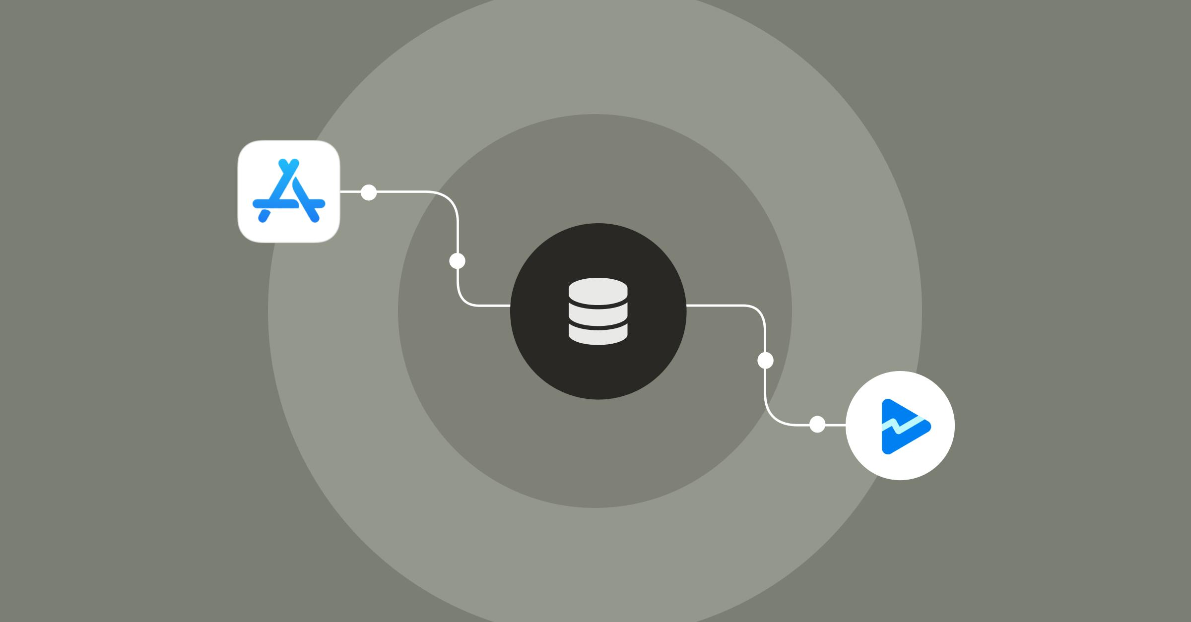 使用自动导出导出 App Store Connect 和 Google Play控制台数据