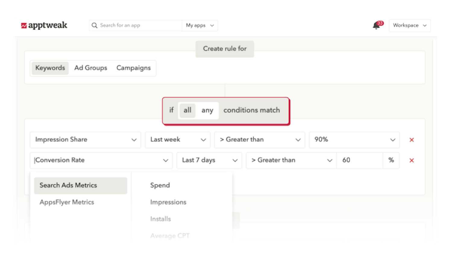 Apple Search Ads Tool - Scale with smart automation