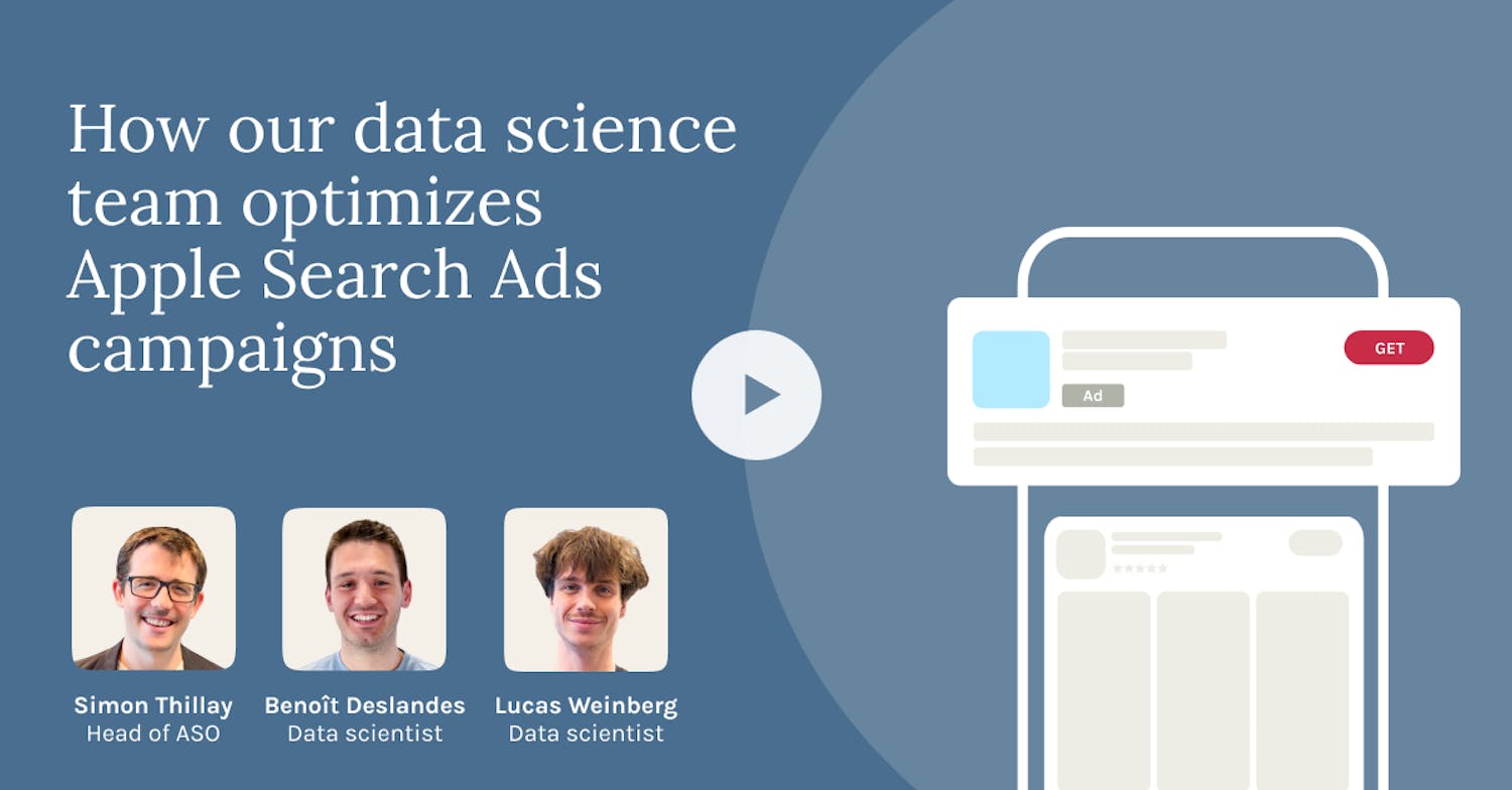 How our data scientists optimize Apple Ads campaigns