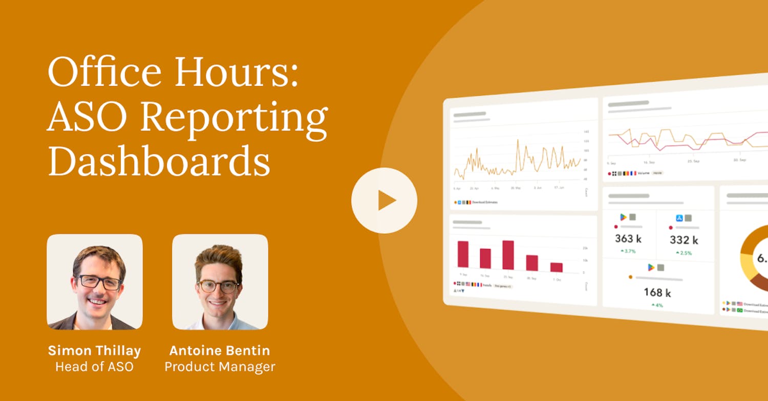 Office Hours: ASO Reporting Dashboards