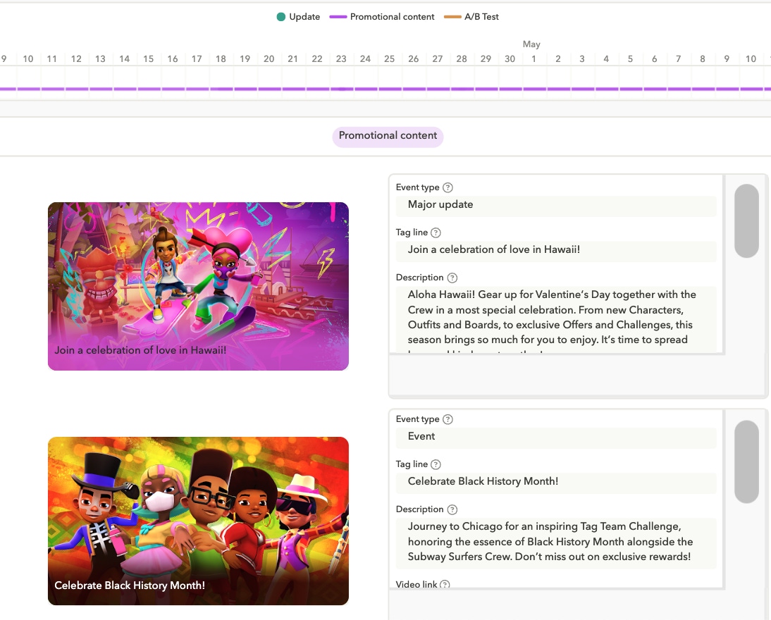 Play Store optimization idea: Check out competitors' updates in AppTweak to see the gaps you can take advantage of.