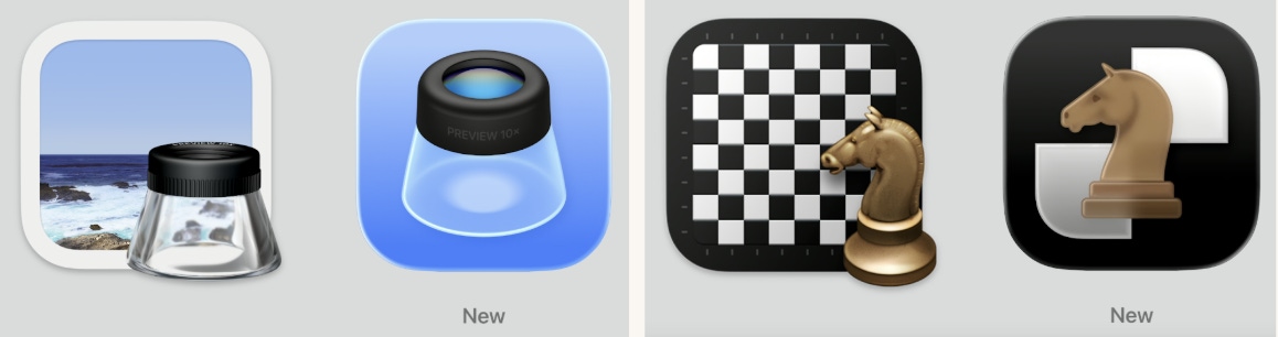 Apple's new icons include 3D objects