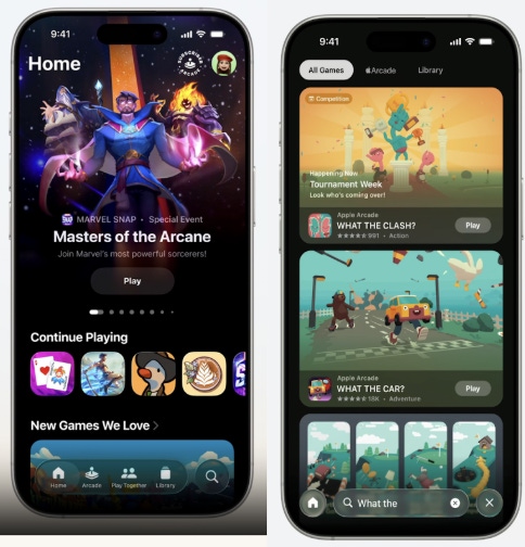 The Games app announced by Apple