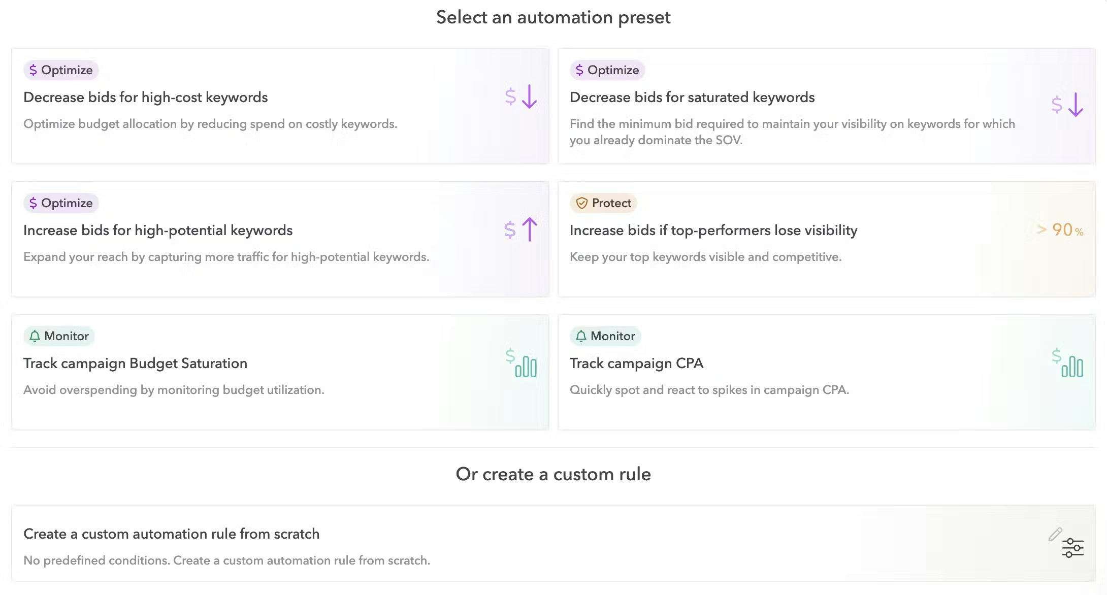 Automation for Apple Ads can be done with AppTweak