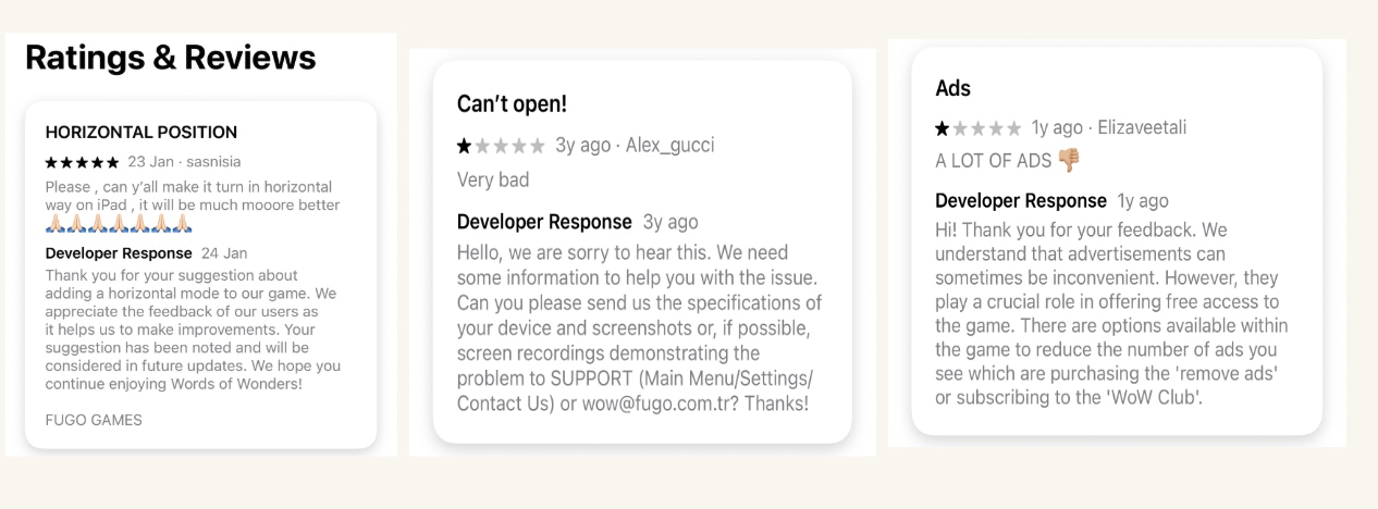 How to respond to app store reviews: respond with care
