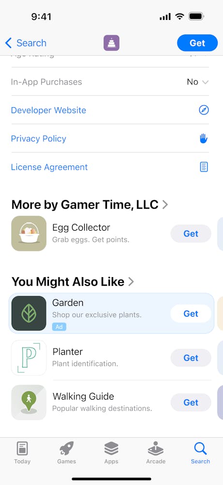 Apple Ads Product Page: Show your app to users exploring similar apps with ads on relevant product pages