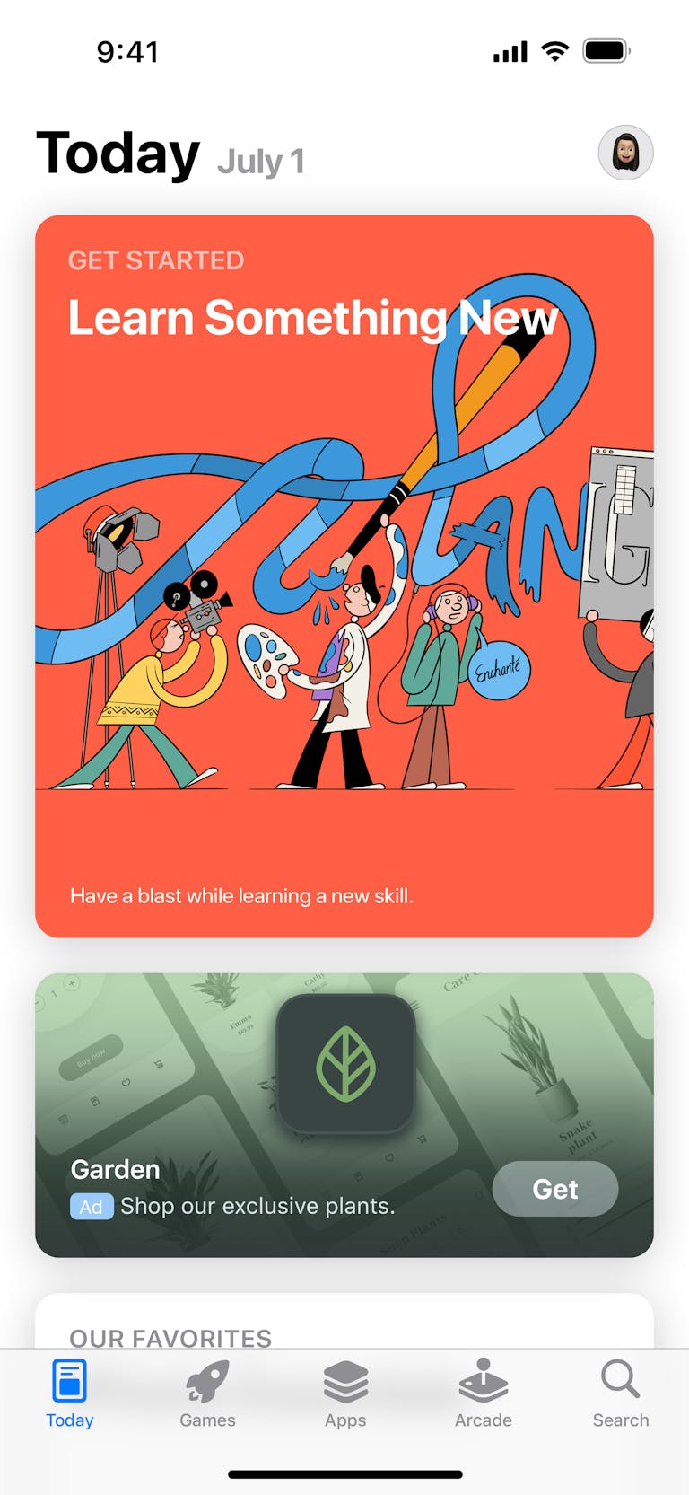 Apple Ads Today tab: Reach users on the App Store’s homepage with prominent ad placements