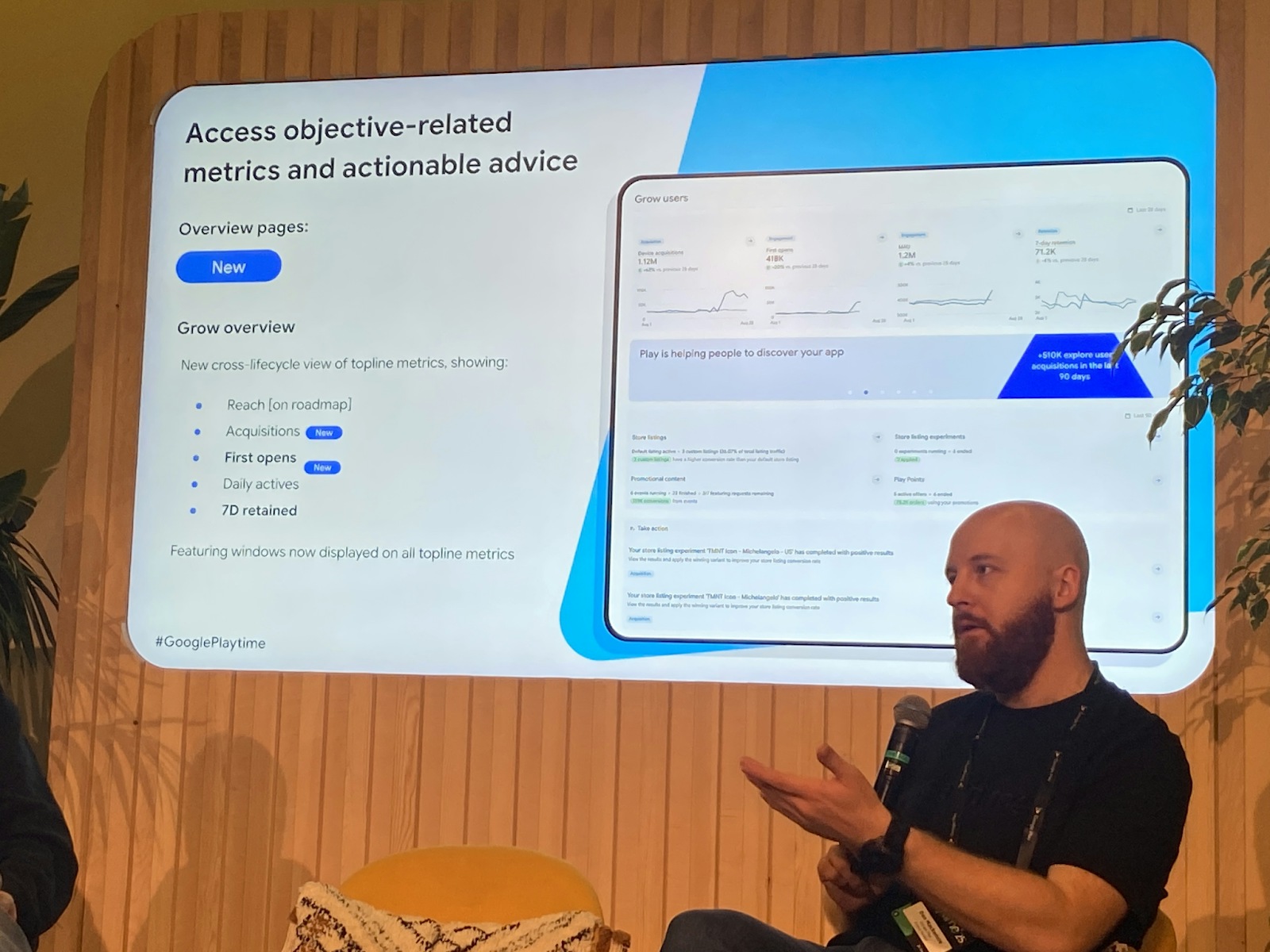 Google Play Console presents goal of more performance metrics