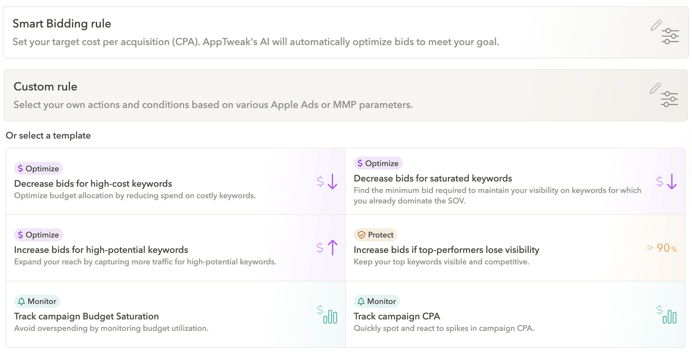 Save time while staying in control with Apple Ads automation in AppTweak