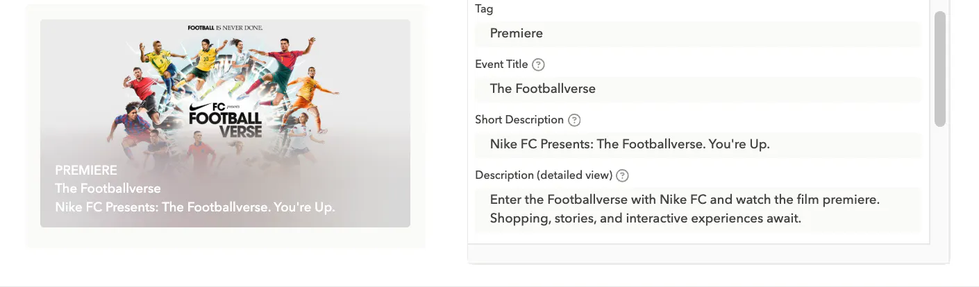 E-commerce World Cup examples