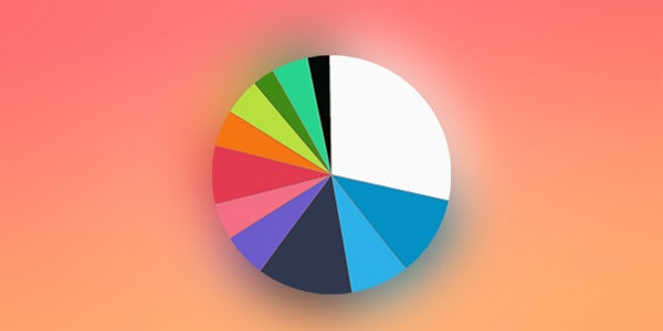 App Icon Color Palette Analysis by Category (iOS)