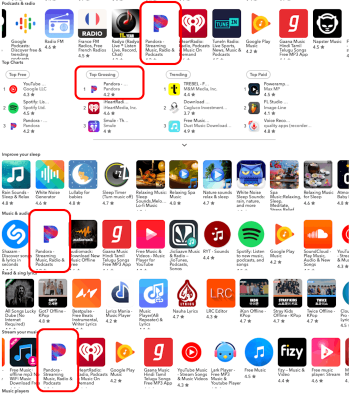 AppTweak more ASO Tool: featured apps