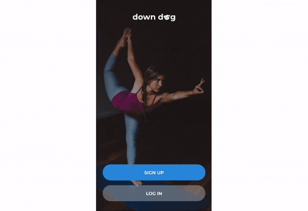 Down Dog 的用户引导促进了个性化。