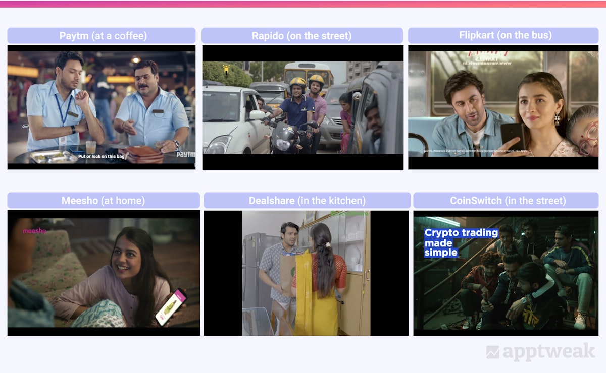 Play Storeにおけるインドのアプリストアリストの動画