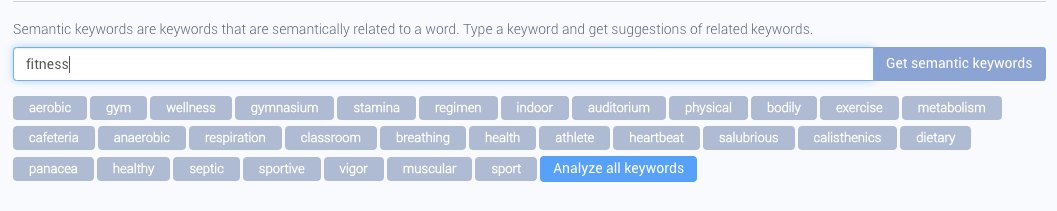 AppTweak Keyword Research and Suggestion Tool - Related Keywords for "fitness"